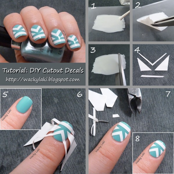 Cutouts on nails are akin to spectacular art
