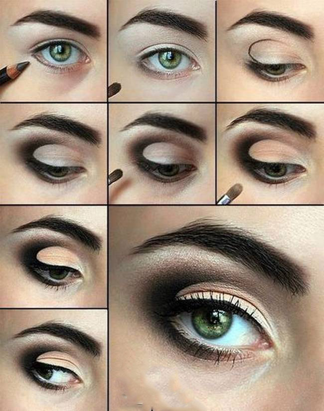 How To Do A Black Eye With Make Up 46