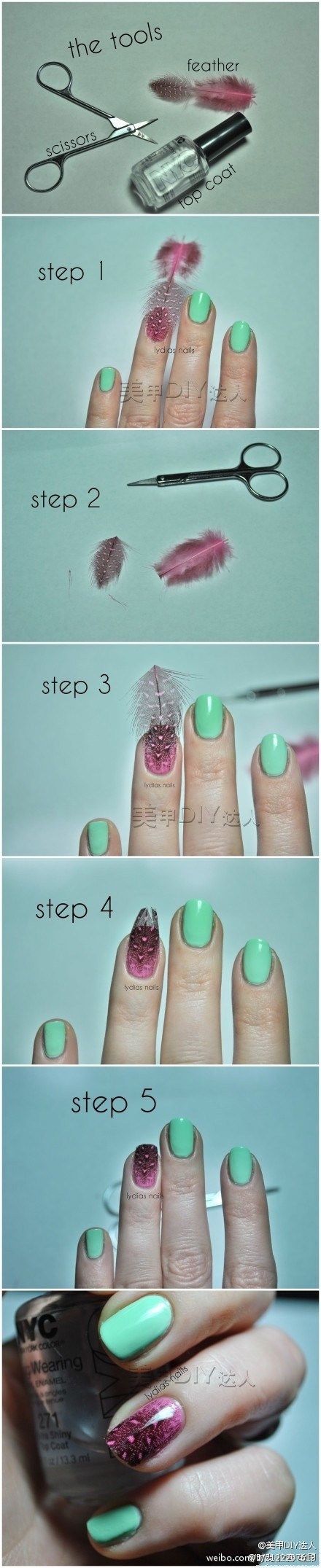 23 Creative Nails Tutorials 