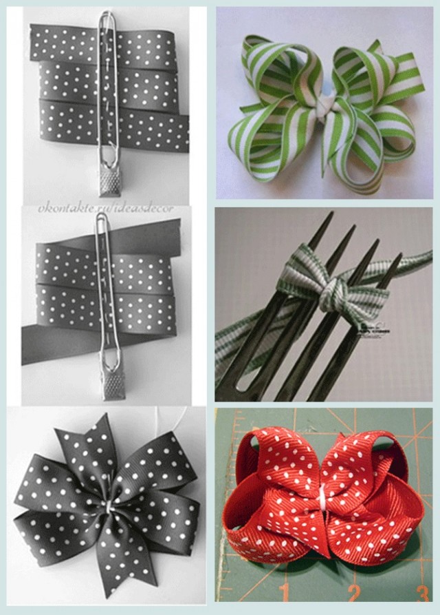 26 Iteresting DIY Ideas How To Make Bows