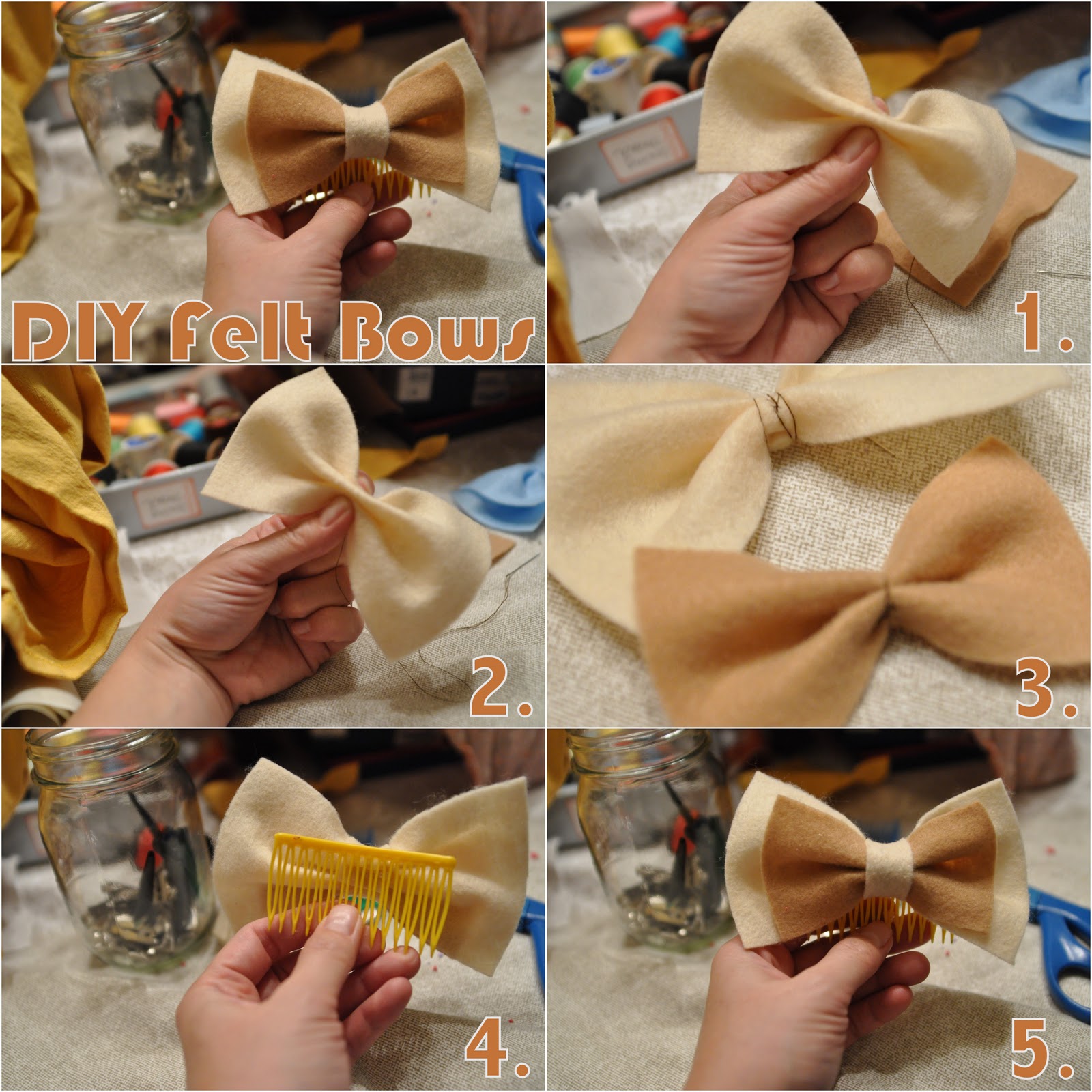 26 Iteresting DIY Ideas How To Make Bows