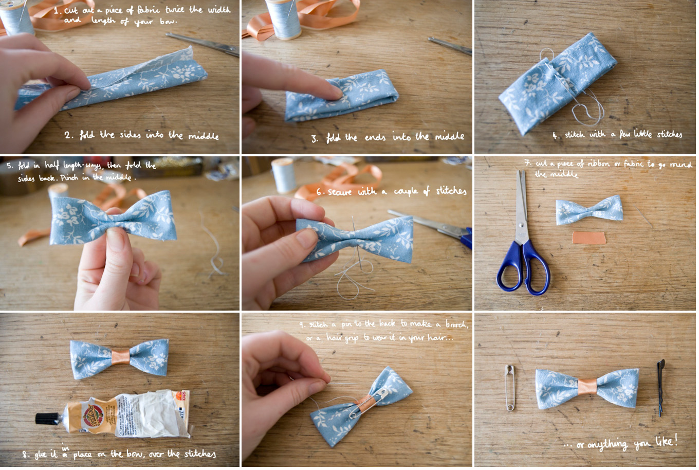 DIY Bow Tie Pattern