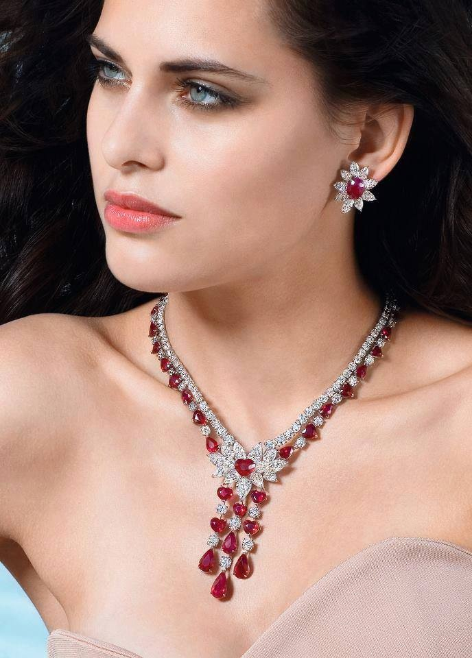 Extraordinary Red Ruby Jewelry