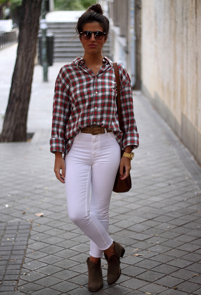 Plaid Remains The New Black:Trendy For This Fall