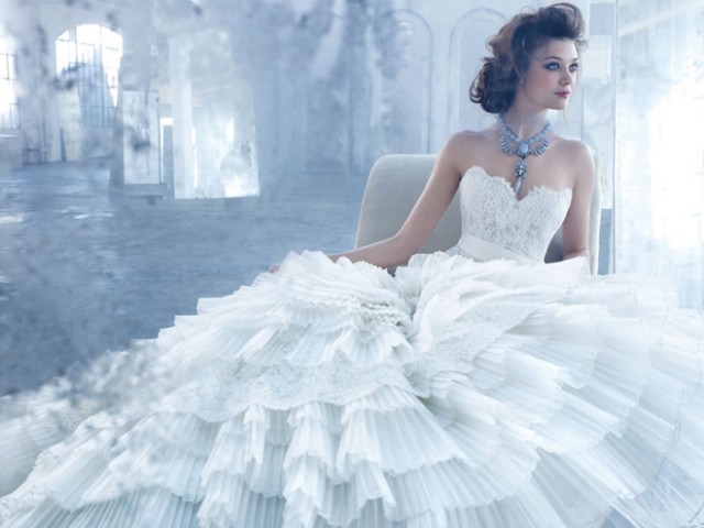 Stunning Wedding Dresses by Lazaro