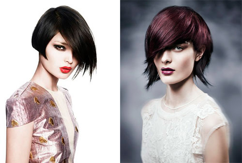 Fancy Asymmetrical Bob Haircuts