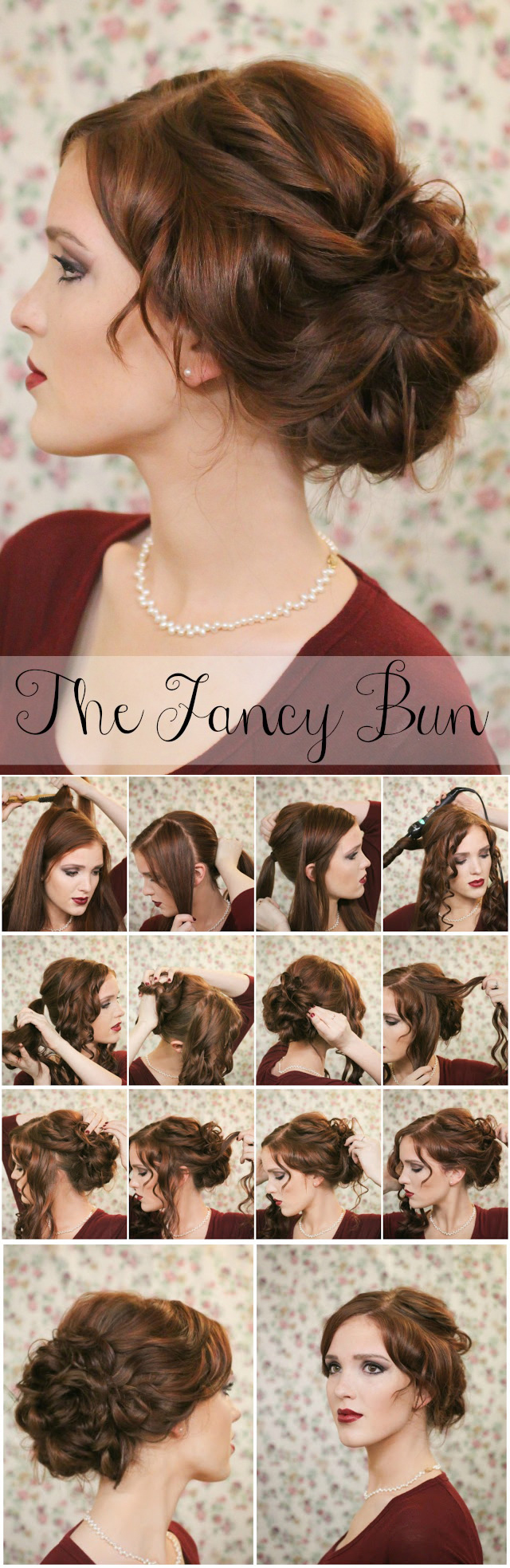 Super Easy Knotted Bun Updo and Simple Bun Hairstyle Tutorials ...