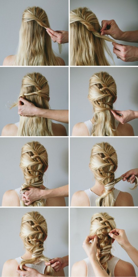 15 Simple Step By Step Hairstyles - Fashion Diva Design