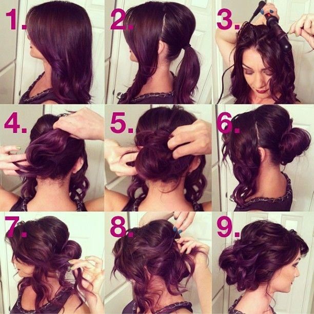 15 Simple Step By Step Hairstyles