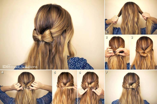 How To Make A Bow Hairstyle