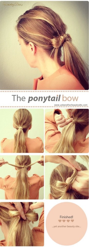 How To Make A Bow Hairstyle