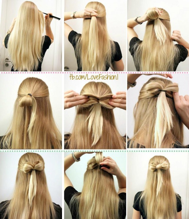 How To Make A Bow Hairstyle