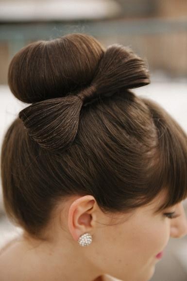 How To Make A Bow Hairstyle