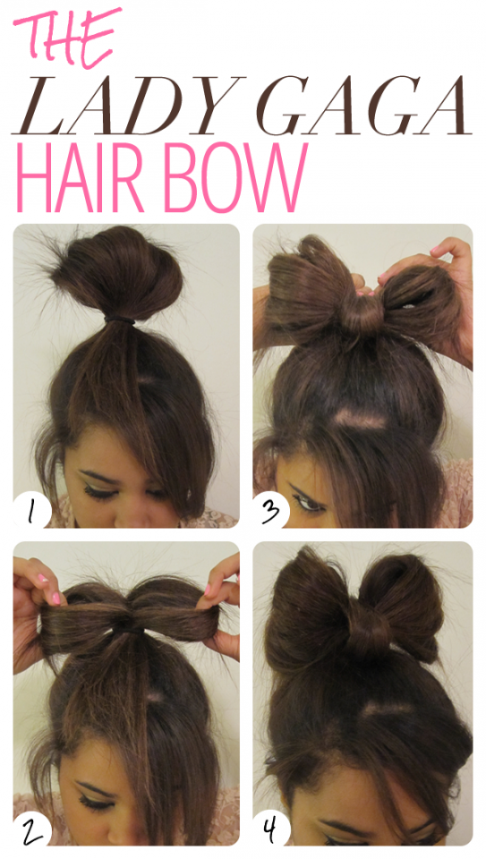 How To Make A Bow Hairstyle