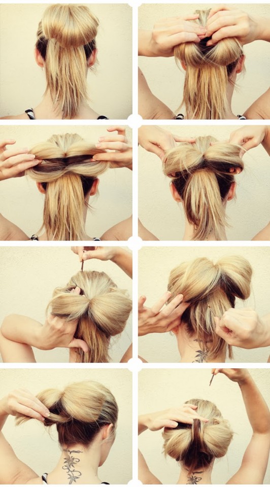How To Make A Bow Hairstyle - Fashion Diva Design