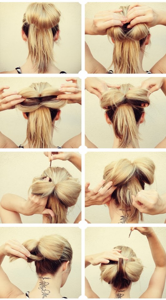 How To Make A Bow Hairstyle