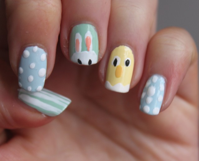 15 Adorable Easter Nail Designs With Bunnies  Fashion Diva Design
