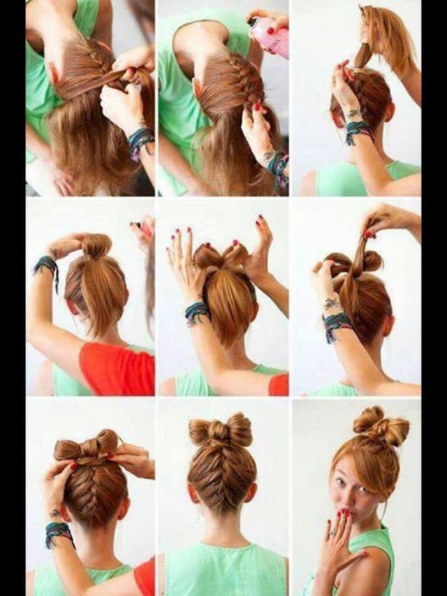 How To Make A Bow Hairstyle