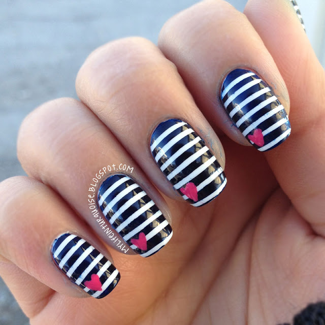 16 Striped Nail Arts