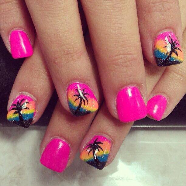 ... Beach-Inspired Nail Designs To Try This Summer - Fashion Diva Design