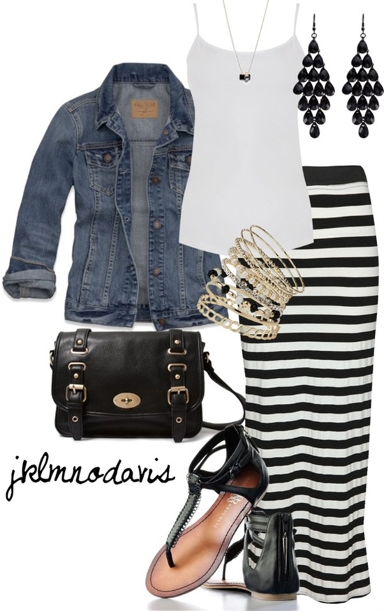 42 Polyvore Combinations With Skirts For A Crazy Summer