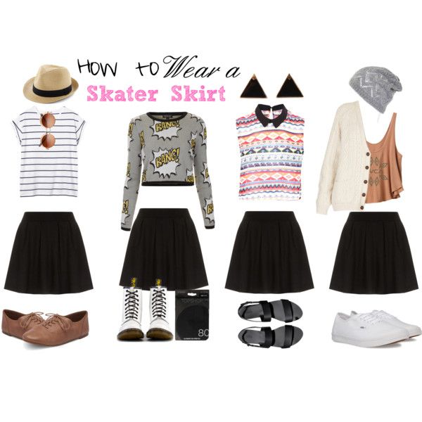 42 Polyvore Combinations With Skirts For A Crazy Summer