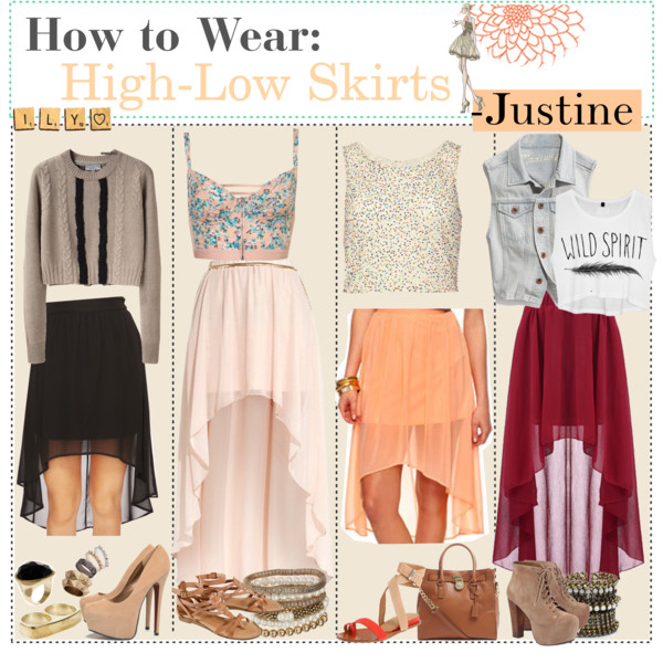 42 Polyvore Combinations With Skirts For A Crazy Summer