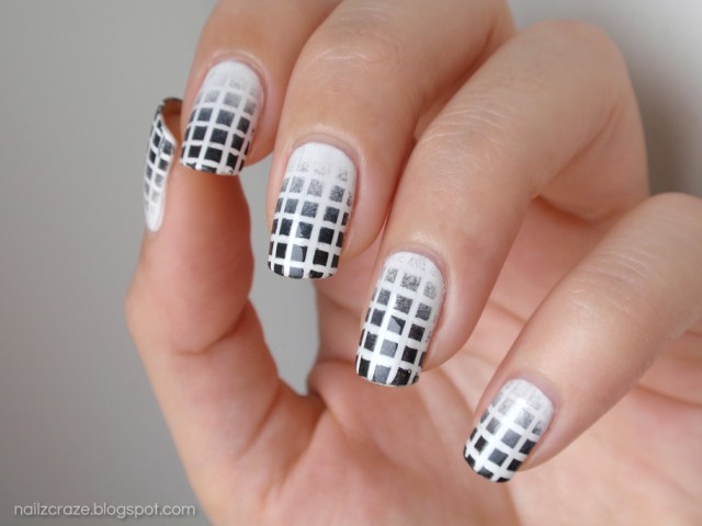 The 15 Best Black And White Nail Arts
