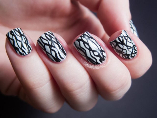 The 15 Best  Black And White Nail Arts