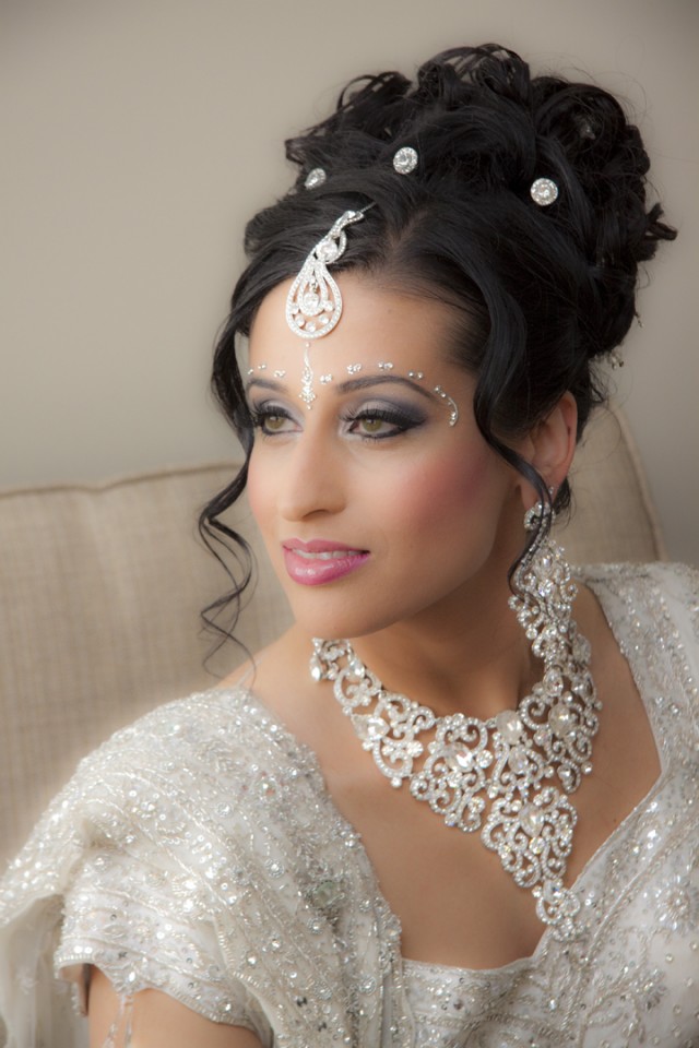 indian wedding hairstyles for reception