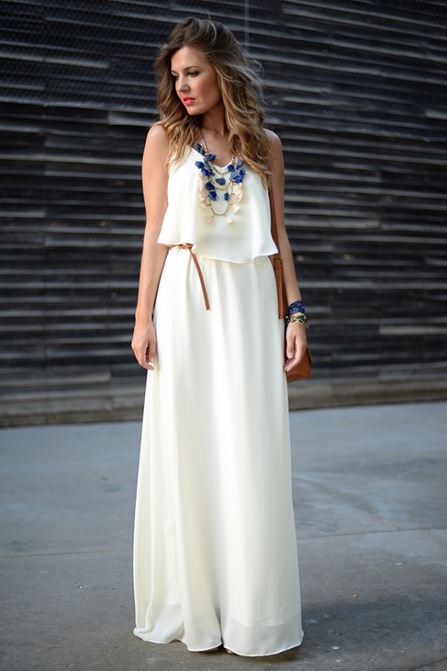 white maxi dresses