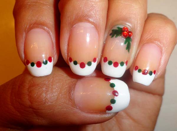 9. Christmas Nail Art Designs for Short Nails - wide 2