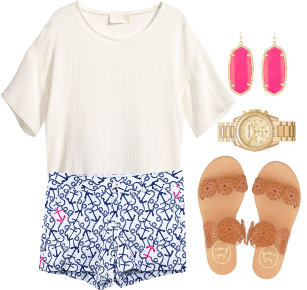 polyvore summer outfits