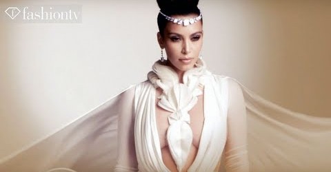 Kim Kardashian is UNVEILED in Stephane Rolland Couture