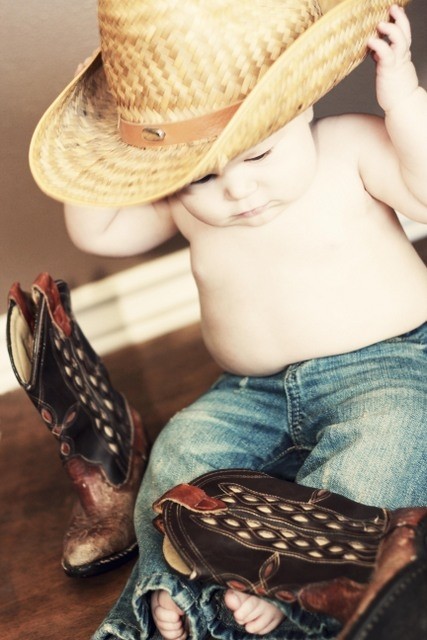 My little Boy is a Lovely Cowboy