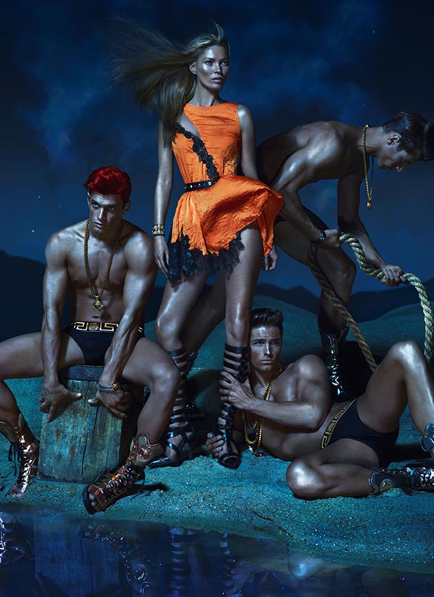 Versace Spring Summer 2013 Advertising Campaign