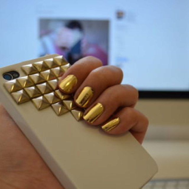 nails with gold (4)