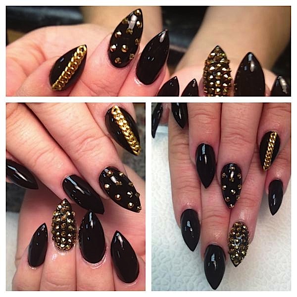 nails with gold (6)