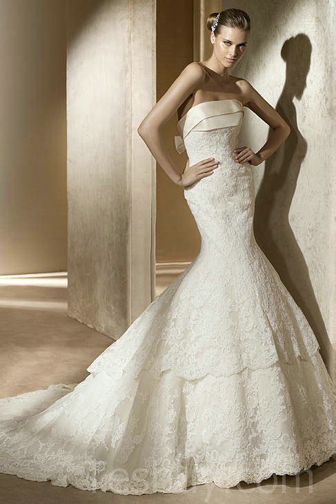 Amazing Mermaid Wedding Dresses 2013 (19)