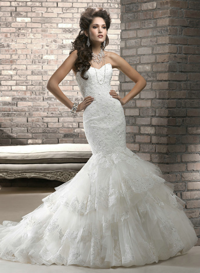 Amazing Mermaid Wedding Dresses 2013