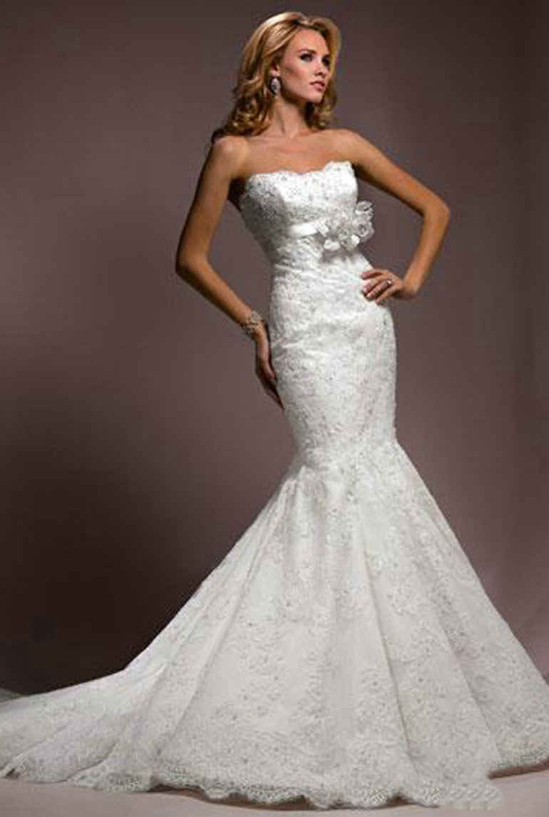 Amazing Mermaid Wedding Dresses 2013 (35)