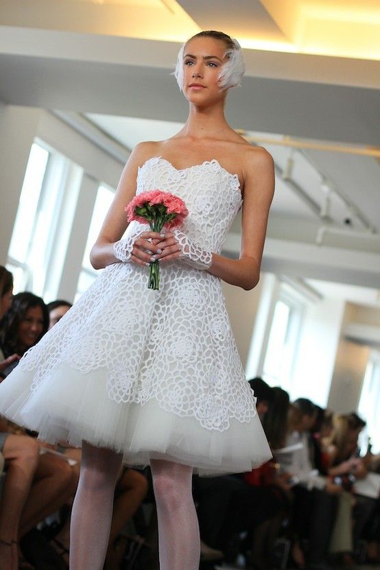 Amazing Short Wedding Dresses (13)