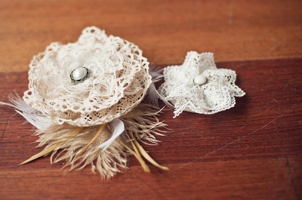 Handmade discount lace flowers