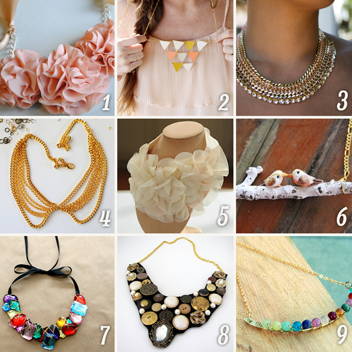 DIY Fashion: 15 Amazing Necklaces