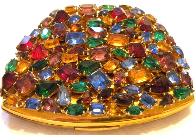Handy Mirrors With Swarovski Crystal  (6)