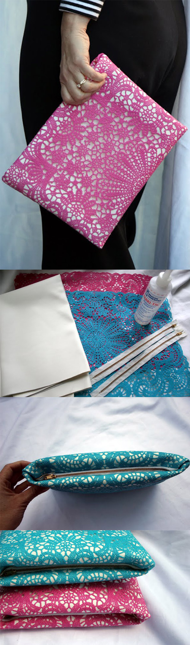 Interesting Craft Ideas With Lace