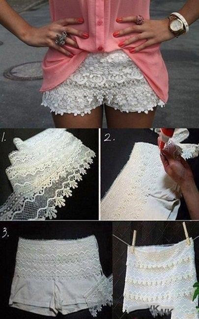 Interesting Craft  Ideas With Lace (8)