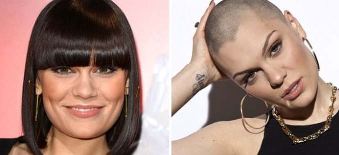 Jessie J completely Shaved His Head