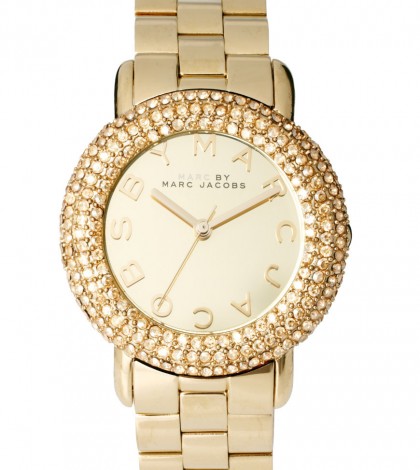 Marc by Marc Gold Diamante Detailed Watch