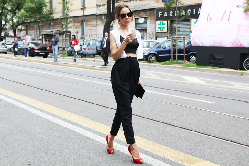 Street Style WIth a Fashion Icon ULYANA SERGEENKO